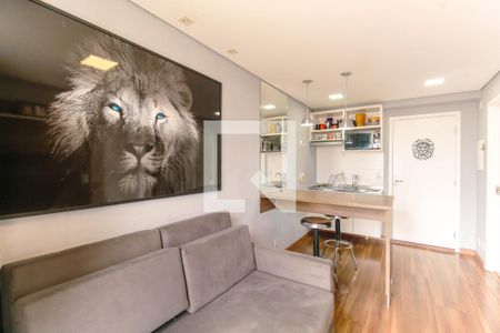 Sala/Cozinha de apartamento à venda com 1 quarto, 31m² em Belenzinho, São Paulo