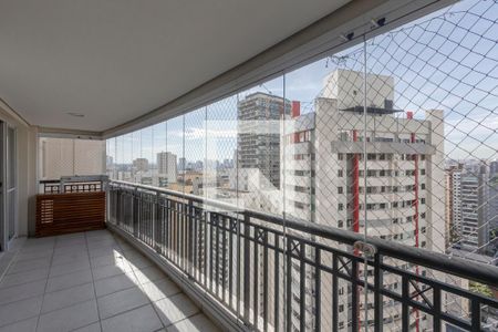 Varanda de apartamento para alugar com 3 quartos, 178m² em Brooklin, São Paulo