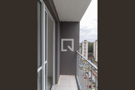 Varanda Sala/Cozinha/Área de Serviço  de apartamento à venda com 2 quartos, 41m² em Cidade Líder, São Paulo