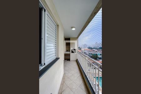 Varanda da Sala de apartamento para alugar com 2 quartos, 80m² em Vila Invernada, São Paulo