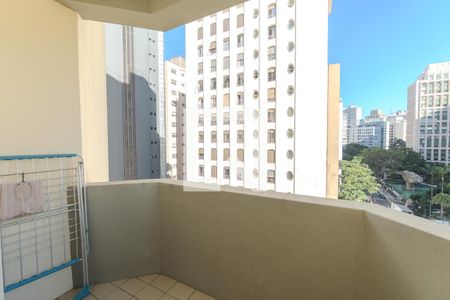 Sacada de apartamento para alugar com 1 quarto, 37m² em Morro dos Ingleses, São Paulo