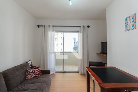 Sala de apartamento para alugar com 1 quarto, 37m² em Morro dos Ingleses, São Paulo