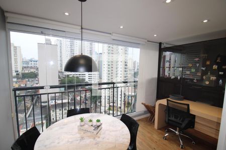 Sala / Cozinha - Varanda de apartamento à venda com 1 quarto, 41m² em Santana, São Paulo