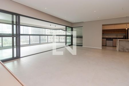 Sala de apartamento para alugar com 3 quartos, 196m² em Chácara Santo Antônio (zona Sul), São Paulo