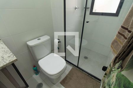 Banheiro da Suíte de apartamento para alugar com 1 quarto, 28m² em Ipiranga, São Paulo