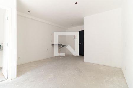 Sala/Cozinha  de kitnet/studio à venda com 1 quarto, 27m² em Bosque da Saúde, São Paulo