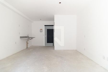 Quarto/Sala de kitnet/studio para alugar com 1 quarto, 27m² em Bosque da Saúde, São Paulo