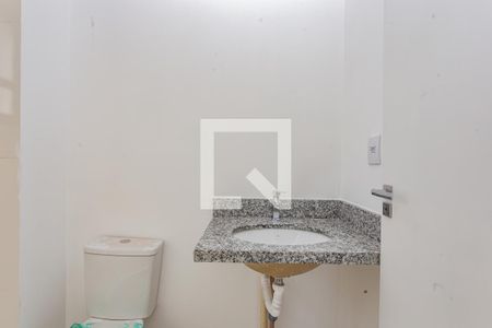 Banheiro de kitnet/studio para alugar com 1 quarto, 44m² em Bosque da Saúde, São Paulo