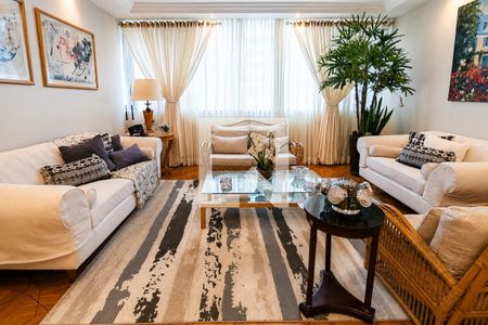 Sala de Estar de apartamento à venda com 4 quartos, 159m² em Consolação, São Paulo