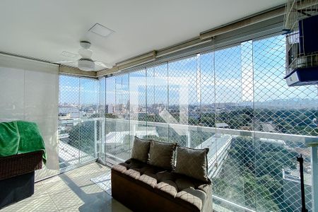 Varanda da Sala de apartamento à venda com 2 quartos, 66m² em Pari, São Paulo