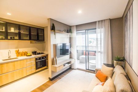 Sala  de apartamento à venda com 2 quartos, 73m² em Vila Pindorama, Barueri