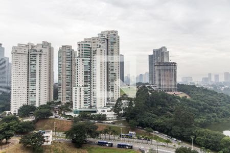 Vista da Sala de apartamento para alugar com 1 quarto, 54m² em Alphaville Empresarial, Barueri