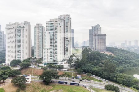Vista da Sala de apartamento para alugar com 1 quarto, 54m² em Alphaville Empresarial, Barueri