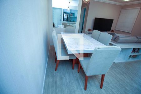 Sala de Jantar de apartamento à venda com 2 quartos, 65m² em Vila Valparaíso, Santo André