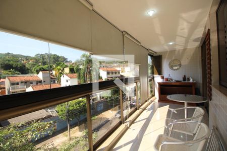 Sala - Varanda de apartamento para alugar com 3 quartos, 117m² em Freguesia (jacarepaguá), Rio de Janeiro