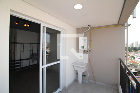 Studio - Varanda de apartamento à venda com 1 quarto, 27m² em Lauzane Paulista, São Paulo