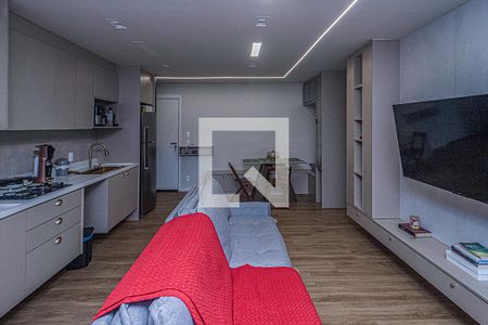 sala, cozinha e área de serviço compartilhadas_5 de apartamento para alugar com 3 quartos, 73m² em Vila Nair, São Paulo
