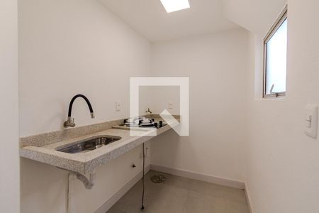 Cozinha e Área de Serviço de apartamento à venda com 1 quarto, 27m² em Cidade Baixa, Porto Alegre