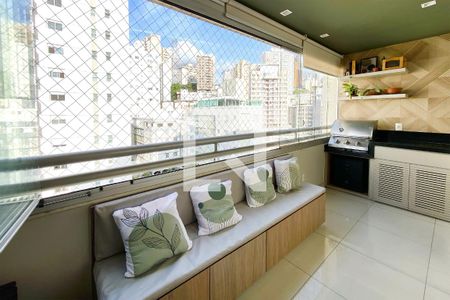 Varanda da Sala de apartamento à venda com 3 quartos, 85m² em Gutierrez, Belo Horizonte