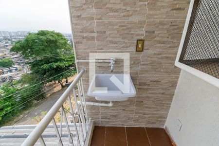 Varanda da Sala de casa para alugar com 2 quartos, 78m² em Cordovil, Rio de Janeiro