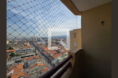 Varanda da Sala de apartamento para alugar com 3 quartos, 78m² em C Brasil (jd P Dutra, Guarulhos