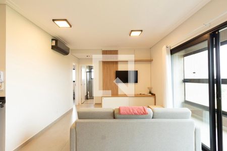 Sala  de apartamento para alugar com 2 quartos, 70m² em Jardim Portal da Colina, Sorocaba
