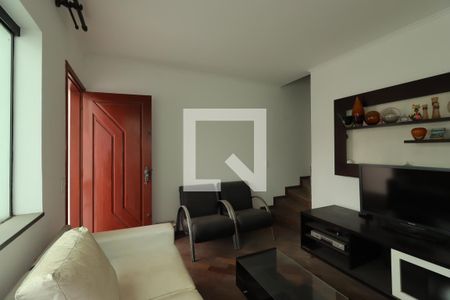 Sala de casa à venda com 3 quartos, 94m² em Vila Eldizia, Santo André