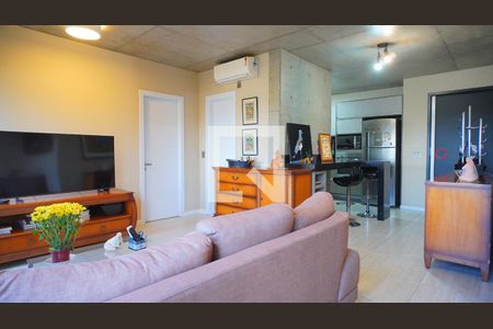 Sala de apartamento à venda com 1 quarto, 69m² em Petrópolis, Porto Alegre