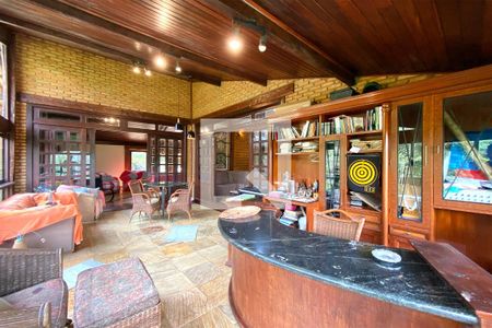 Varanda da Sala de casa de condomínio à venda com 4 quartos, 400m² em Ville de Montagne, Nova Lima