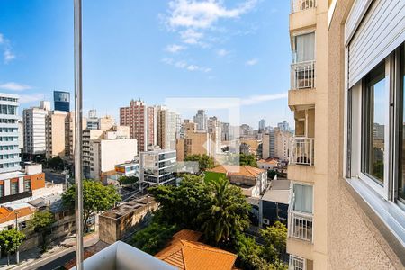 Varanda e Vista de kitnet/studio para alugar com 1 quarto, 20m² em Bela Vista, São Paulo