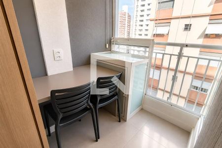 Varanda e Vista de kitnet/studio para alugar com 1 quarto, 20m² em Bela Vista, São Paulo