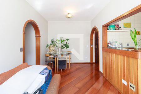 Sala de apartamento à venda com 1 quarto, 45m² em Campo Belo, São Paulo