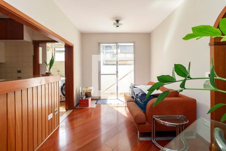 Sala de apartamento à venda com 1 quarto, 45m² em Campo Belo, São Paulo
