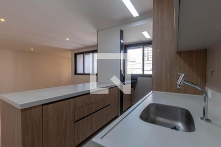 Cozinha de apartamento para alugar com 3 quartos, 108m² em Lourdes, Belo Horizonte