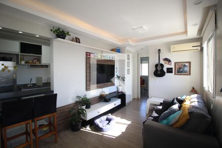 Sala de apartamento à venda com 2 quartos, 53m² em Humaitá, Porto Alegre