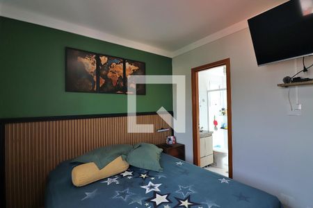 Quarto 1 - Suíte de apartamento à venda com 2 quartos, 70m² em Vila Vivaldi, São Bernardo do Campo