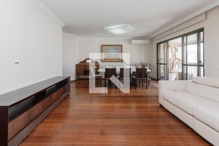 Sala de apartamento para alugar com 4 quartos, 178m² em Campo Belo, São Paulo