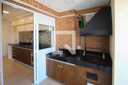 Churrasqueira da Varanda  de apartamento para alugar com 3 quartos, 110m² em Vila Andrade, São Paulo