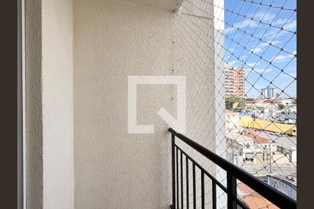 Varanda da Sala de apartamento para alugar com 2 quartos, 51m² em Vila Cruz das Almas, São Paulo