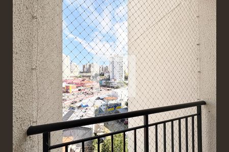 Varanda da Sala de apartamento para alugar com 2 quartos, 51m² em Vila Cruz das Almas, São Paulo