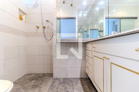 Banheiro da Suíte de apartamento à venda com 3 quartos, 96m² em Higienópolis, São Paulo