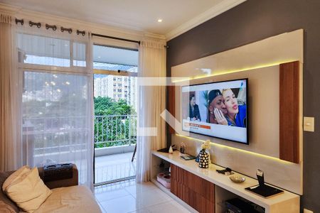Sala  de apartamento à venda com 2 quartos, 86m² em Grajaú, Rio de Janeiro