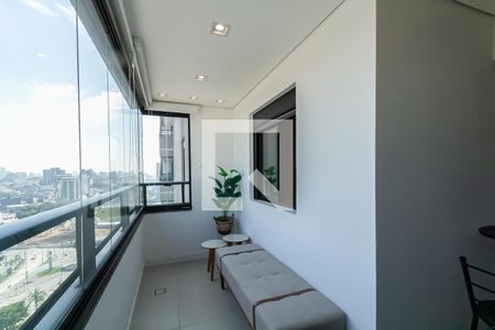Varanda Gourmet de apartamento à venda com 2 quartos, 60m² em Centro, São Bernardo do Campo