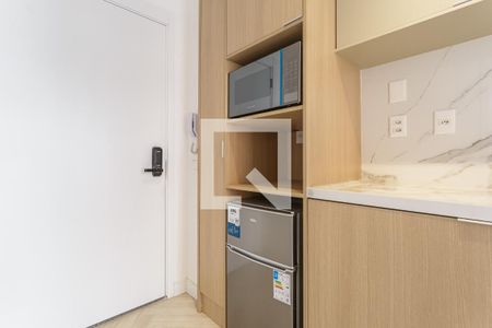 Sala/Cozinha de apartamento para alugar com 1 quarto, 30m² em Itaim Bibi, São Paulo