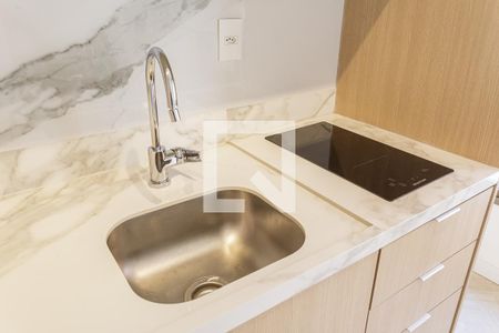 Sala/Cozinha de apartamento para alugar com 1 quarto, 30m² em Itaim Bibi, São Paulo