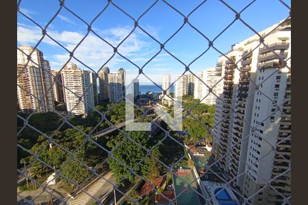 Vista da varanda  de apartamento para alugar com 2 quartos, 62m² em Barra da Tijuca, Rio de Janeiro