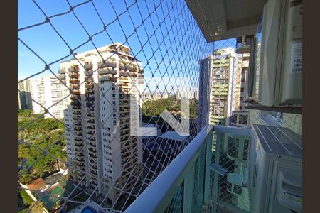 Vista da varanda  de apartamento para alugar com 2 quartos, 62m² em Barra da Tijuca, Rio de Janeiro