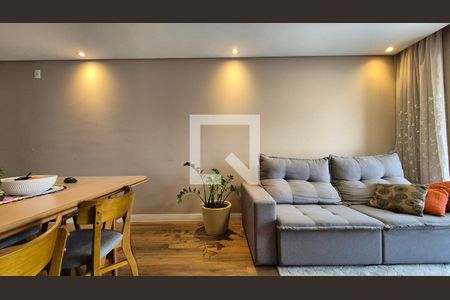 Sala  de apartamento à venda com 2 quartos, 56m² em Parque das Nações, Santo André