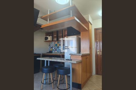 Banheiro de apartamento para alugar com 1 quarto, 40m² em Jardim Botânico, Porto Alegre