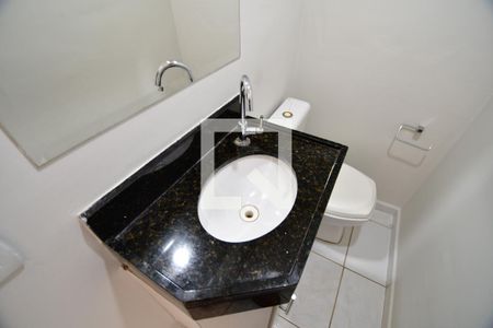 Lavabo de casa de condomínio à venda com 3 quartos, 101m² em Fazenda Santa Cândida, Campinas